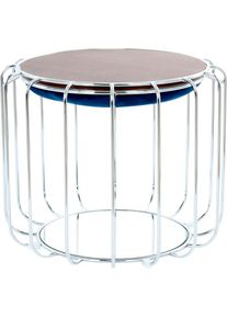 Kayoom , Beistelltisch »Pouf Comfortable 110, abnehmbares und wendbares Oberteil« 1 Stk. tlg. praktisch umzuwandeln in Tisch oder Hocker, mit...