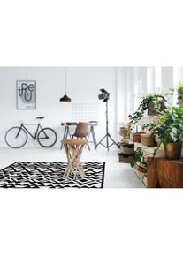 Kayoom , Beistelltisch »Radix 125, hochwertiges Teakholz, Natur-Design« 1 Stk. tlg. Hochwertiges Teakholz, stabile Bauweise, detailreiche...