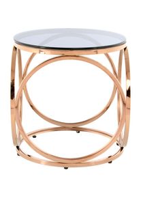 Kayoom , Beistelltisch »Whitney 125,Beistelltisch mit offenem Design, Gestell aus Metall« 1 Stk. tlg. Glamouröses Design, hochwertige Verarbeitung,...