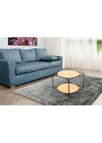 Kayoom , Beistelltisch »Cody, Beistelltisch in Würfelform, offenes, modernes Design« 1 Stk. tlg. moderne Kubusform mit runden Ablageflächen aus...