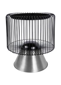 Kayoom , Beistelltisch »Malibu 125, Runde Platte aus original Marmor, pflegeleicht« 1 Stk. tlg. ø-Marmorplatte: ca. 40 cm, angesagtes Metalldesign,...