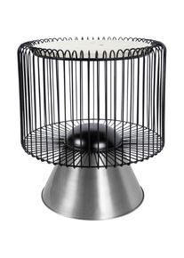 Kayoom , Beistelltisch »Malibu 125, Runde Platte aus original Marmor, pflegeleicht« 1 Stk. tlg. ø-Marmorplatte: ca. 40 cm, angesagtes Metalldesign,...