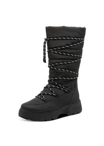 Tamaris , Winterstiefel , Plateau, Outdorschuh, in veganer Verarbeitung, XL-Schaftweite , schwarz , 37 , 37 , Robuster Stiefel mit Reißverschluss...