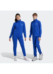 adidas Sportswear, Unisex, Trainingsanzug &raquo;U BL TS&laquo; 2 Stk., Semi Lucid Blue, 176, Semi Lucid Blue, Ein bequemes Set aus Jacke und Hose aus recycelten 