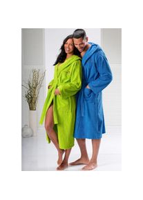 Kangaroos , -Bademantel »Cassidy, für Damen & Herren, Standardlänge & Überlänge«, 1 Stk. mit Taschen, Männer und Frauen, Baumwolle, Reise, Hotel,...