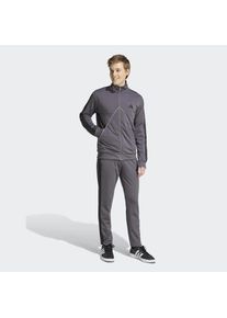 adidas Sportswear, Herren, Trainingsanzug &raquo;M TR TIRO TS&laquo; 2 Stk. Trikot Tracksuit, Grey Strata, XL, Grey Strata, Dieser Trainingsanzug mit Fu&szlig;ball-Vibe