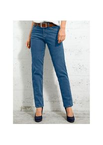 Inspirationen , Damen , 5-Pocket-Jeans , blue-bleached , Kurzgrößen , 20 -Kurzgrößen , 20 , Lässige Jeans