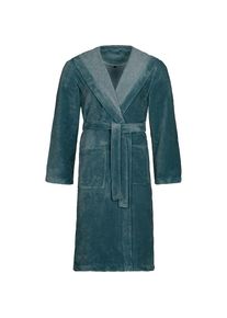 Vossen, Damen, Unisex-Bademantel &raquo;Lynn&laquo; 1 Stk. f&uuml;r Damen & Herren, mit Kapuze, aus Microfaser, cadet blue, cadet blue, Unisex- Kapuzenmantel