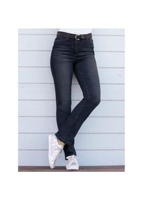 Casual Looks , Damen , 5-Pocket-Jeans , dark blue , Kurzgrößen , 21 -Kurzgrößen , 21 , Jeans in 5-Pocket-Form