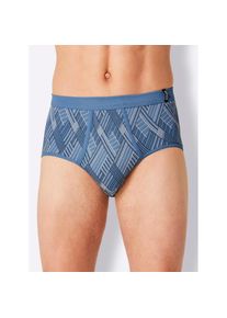 King´S Club Kings Club , Herren,Damen , Slip , mittelblau-bedruckt , 2 Stk. , 5 -2 Stk. , 5 , Feinripp