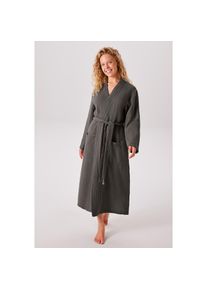 my home , Bademantel »Juna Musselin, ideal für Sauna & Spa, Hotelbademantel, Morgenmantel«, 1 Stk. modern, leichte Qualität, 100% Baumwolle ,...