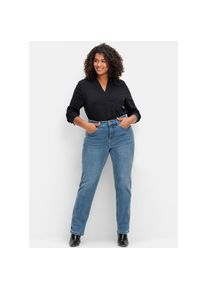 sheego , Damen , Bequeme Jeans , blue denim , Kurzgrößen , 23 -Kurzgrößen , 23