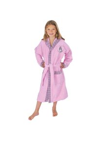 W&ouml;rner W&ouml;rner, Unisex, Kinderbademantel &raquo;Pferd rosa&laquo; 1 Stk. mit Stickerei, mit Taschen, maschinenwaschbar, trocknergeeignet, rosa, rosa, flauschige 