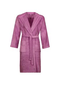 Vossen, Damen, Unisex-Bademantel &raquo;Vegan Life, ideal f&uuml;r Sauna & Spa, Hotelbademantel, Morgenmantel&laquo; 1 Stk. f&uuml;r Damen & Herren, mit Kapuze, VEGAN, 