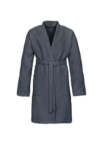 Vossen , -Bademantel »Rom, ideal für Sauna & Spa, Hotelbademantel, Morgenmantel«, 1 Stk. für Damen & Herren, Waffelpiqué-Struktur, in leichter...