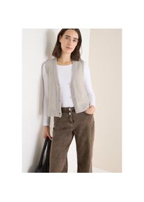 Cecil , Strickweste , light greige , M (40) , M (40) , Bouclé Weste von Cecil