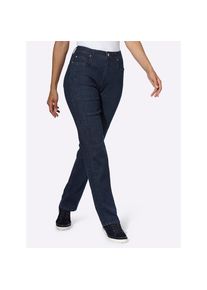 Casual Looks , Damen , Bequeme Jeans , dark blue , Kurzgrößen , 24 -Kurzgrößen , 24 , Stretch-Qualität macht jede Bewegung mit