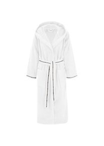 Bruno Banani, Damen, Damenbademantel &raquo;Danny, ideal f&uuml;r Sauna & Spa, Hotelbademantel, Morgenmantel&laquo; 1 Stk. mit Logostreifen, aus 100% Baumwolle, XS-3XL