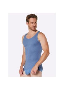 King´S Club Kings Club , Damen , Unterhemd , hellblau-meliert , 2 Stk. , 7 -2 Stk. , 7 , Feinripp