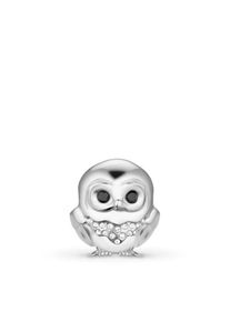 Bering | Charm | Polar Animals | argenté brilliant | PolarOwl-3