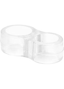 Türklinken-Puffer EH52, Ø 16 mm, 4 Stk, Höhe 25 mm, transparent Wagner