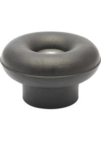 Wagner Vloerdeurstopper, &Oslash; 50 mm, VE = 2 stuks, hoogte 30 mm, zwart