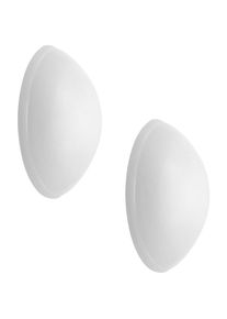 Wagner Wandbuffer, zak / kaart, &Oslash; 40 mm, 5 stuks, hoogte 12 mm, wit