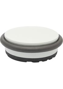 Bodentürstopper BIG DISK, Ø 96 mm, VE 2 Stk, Höhe 30 mm, hellgrau Wagner