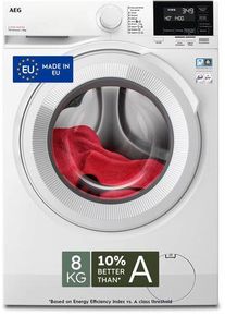 AEG 7000 ProSteam&reg; LR7G84BW Lavatrice a carica frontale 8 kg | 24 mesi di garanzia del produttore | bianco