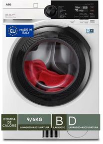 AEG 9000 AbsoluteCare LWR9E964MB Lavatrice-asciugatrice 9 kg | 24 mesi di garanzia del produttore | bianco