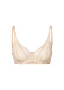 Tchibo - Női merevítős melltartó csipkével - nő - méret 90C - bézs