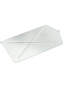 Deler, recyclingkunststof, VE = 10 stuks, l x b x h 250 x 130 x 10 mm