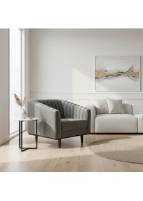 Signal Kreslo ASPREY Velvet 1 | siv&aacute;