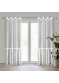 ArtFir Z&aacute;clona NAOMI K | biela 140 x 260 cm