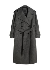 Bershka Manteau mi-saison Femme gris taille L