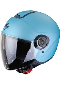 Scorpion EXO-City II Solid, open face helmet , color: Matt-Light Blue , size: M