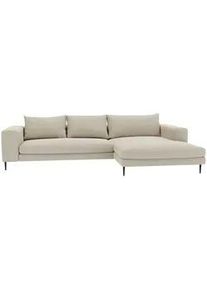 Trendmanufaktur Eckschlafsofa , Beige , Textil , Füllung: Schaumstoff, Silikon , 295x170 cm , Made in Eu , seitenverkehrt erhältlich, Schlafen auf Sitzhöhe, Hocker erhältlich, Rücken echt , Wohnzimmer, Sofas & Couches, Schlafsofas, Sonstige Schlafsofas