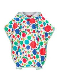 Kapuzenbadetuch , Multicolor , Textil , Punkte , 70x55 cm , Handmade in Europe, Oeko-Tex® Standard 100 , angenehm weich, hochwertige Qualität, schadstoffgeprüft, saugfähig, Aufhängeschlaufe, durchgefärbt , Pflegen, Baden, Kapuzenhandtücher