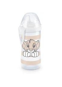 Nuk Babyflasche , Beige, Transparent , Kunststoff , 300 ml , 6.6x23.5x6.6 cm , BPA-frei , Füttern, Babyfläschchen