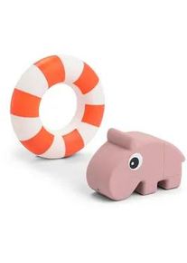 Badespielzeug , Hellrosa , Kunststoff , 9.5x6.0x9.5 cm , Spielzeug, Badewannenspielzeug