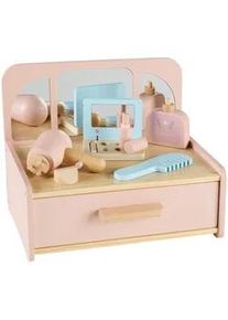 My Baby Lou Schminktisch , Multicolor , Holz, Kunststoff, Holzwerkstoff , Schima , 1 Schubladen , 24.5x22x30 cm , EN 71 , Spielzeug, Holzspielzeug