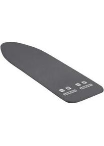 Leifheit B&uuml;gelbrettbezug , Schwarz , Kunststoff , Spannclips, Schn&uuml;rzug , Nur In Filialen Erh&auml;ltlich