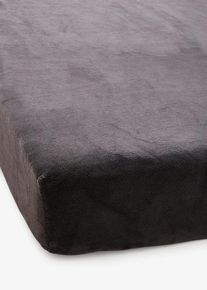 bonprix Kasm&iacute;r tapint&aacute;s&uacute; gumis lepedő, sz&uuml;rke, 100/200 cm