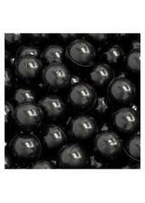 LittleTom Bällebad-Bälle 50 Stück, Schwarz, 5.5 cm , Kunststoff , Rund , 5.5x5.5x5.5 cm , Spielzeug, Sonstiges Spielzeug