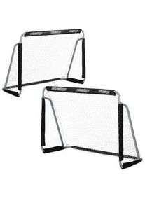 Relaxdays 2xFUßBALLTOR , Multicolor , Metall, Textil , 150x75 cm , Freizeit & Co, Sport & Fitness