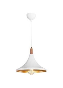 lux.pro Hängeleuchte Hastings , Weiß , Kunststoff , E27 , 30x80x30 cm , Lampen & Leuchten, Innenbeleuchtung, Hängeleuchten, Pendelleuchten