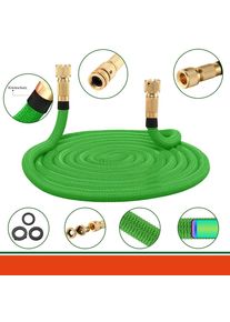 Gardebruk Wąż ogrodowy Zielony 22m Elastyczny