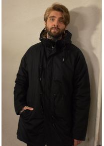 Ironnail - Manabe Parka - Chaqueta - negro - XL - 100% poli&eacute;ster