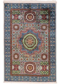 Mamluk Teppe 130x90 (Pakistan) Håndknyttet