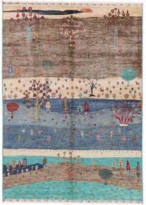 Samarkand Orientalsk teppe 170 x 240 (Pakistan) Håndknyttet